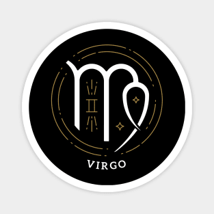 Virgo Zodiac Sign Horoscope Birthday Present Gift Magnet